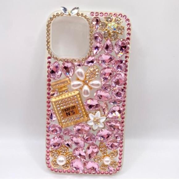 Iphone 16 16 Pro 16 Pro Max Pink Diamond Case - Picture 3 of 5